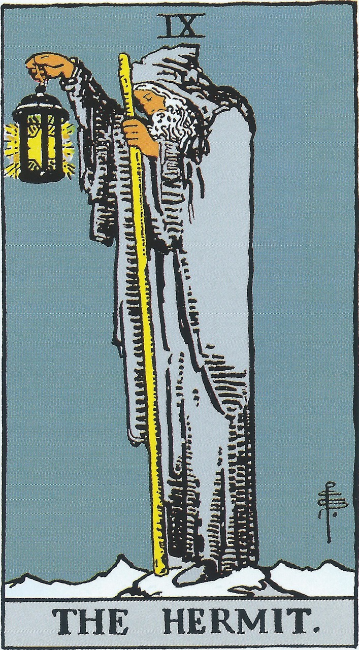 the hermit tarot major arcana 6154777